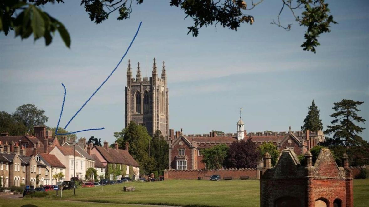 Charming Church Walk, Long Melford - 2 Bedroom Property With Parking Esterno foto